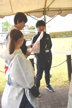 歩行ラリースタートの様子２