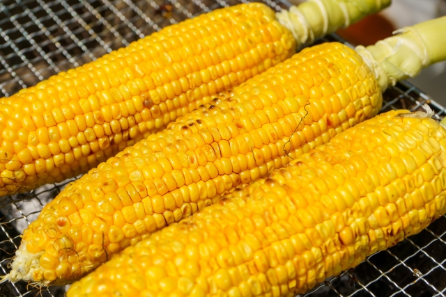 焼きトウモロコシ