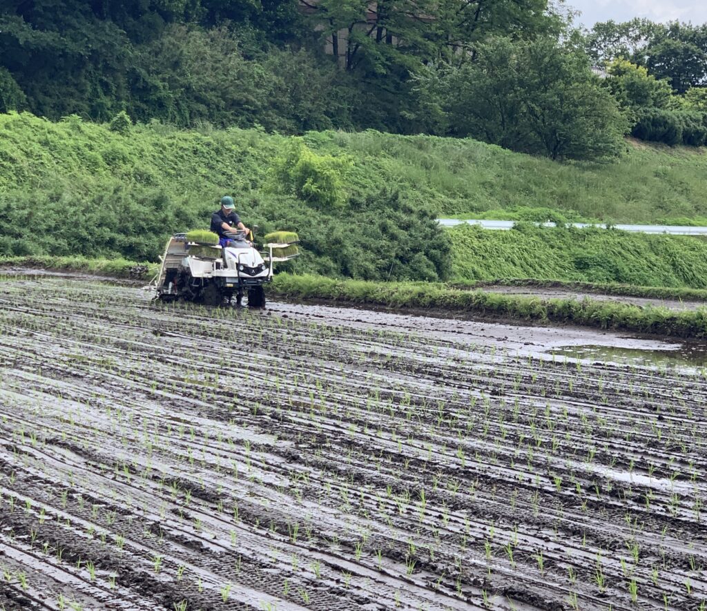 田植え機
