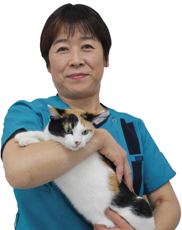 獣医師 杢代俊枝 先生