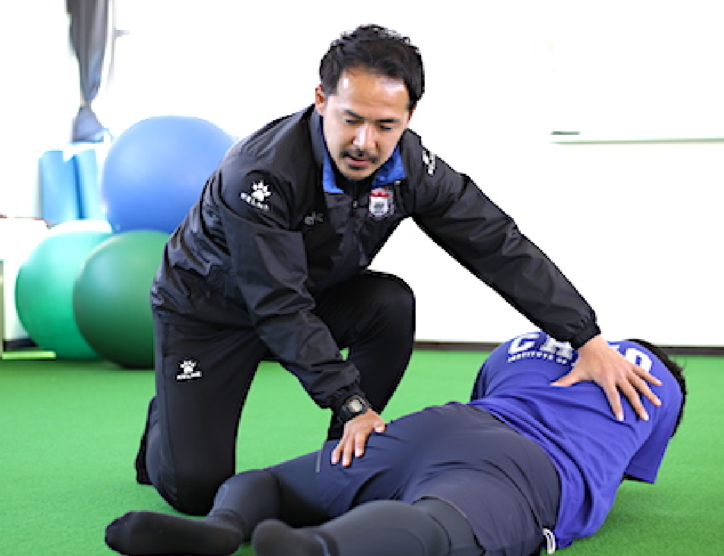 (株)ザスパクサツ群馬　メディカルトレーナー　瀬下良二